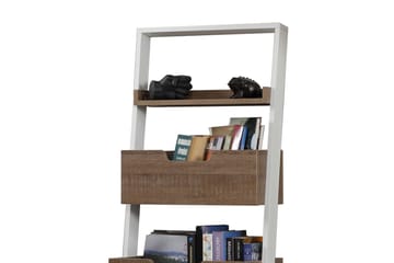 Comfortale Förvaringshylla - Brun/Vit - Förvaring - Hylla - Steghylla & trapphylla