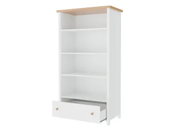 Storys bokhylla 85x162 cm - Beige, ek - Förvaring - Hylla - Bokhylla