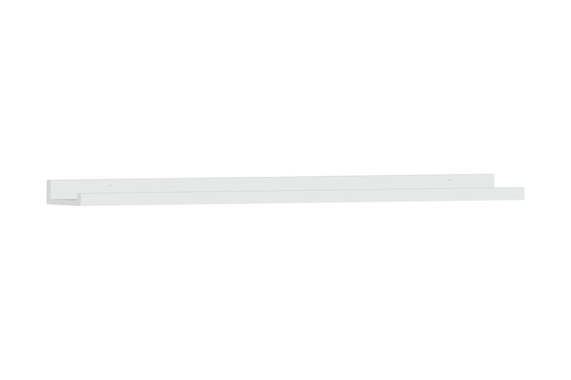 White Shelf Tavelhylla MDF 110 cm Vit - Boklist - Tavelhylla & tavellist