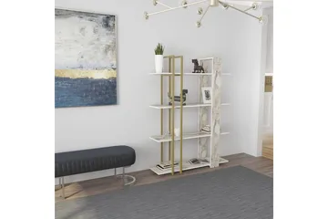 Thyra Bokhylla 120 cm - Guld - Förvaring - Hylla - Bokhylla