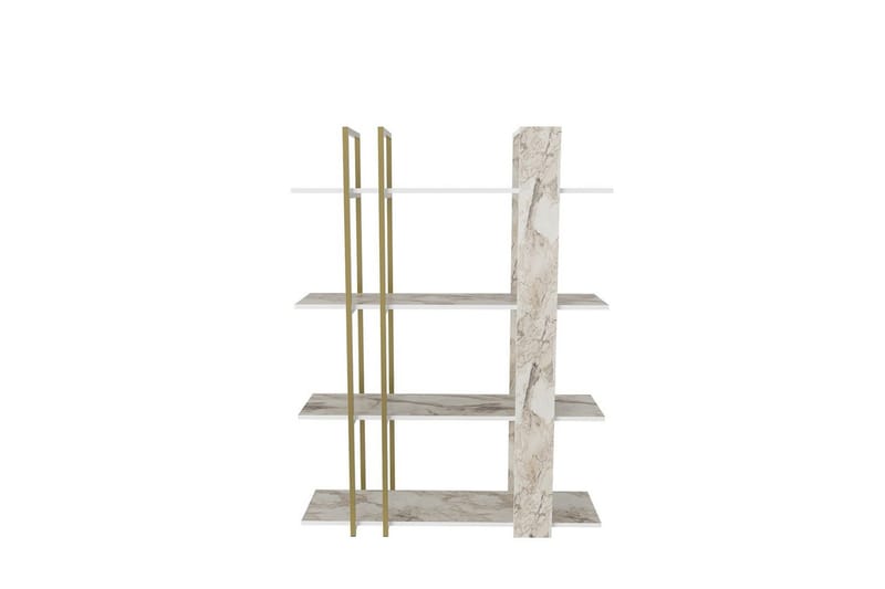 Thyra Bokhylla 120 cm - Guld - Förvaring - Hylla - Bokhylla