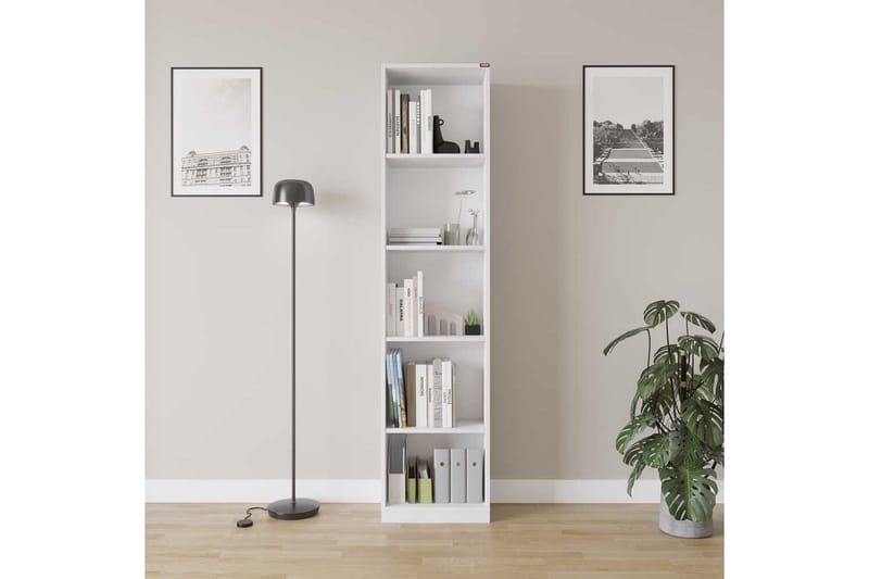 Ticoman Bokhylla 43 cm - Vit - Förvaring - Hylla - Bokhylla