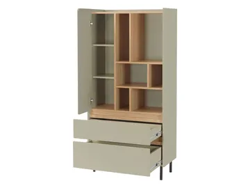 Travic Bokhylla 80 cm i Metall - Greige - Förvaring - Hylla - Bokhylla