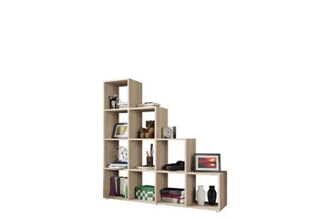 Triorana Bokhylla 139 cm - Beige - Förvaring - Hylla - Bokhylla