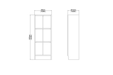 Trysil Bokhylla 40,6 cm - Brun - Förvaring - Hylla - Bokhylla