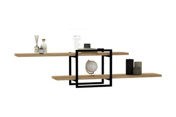 Andifli Vägghylla 120x30 cm - Blå - Förvaring - Hylla - Vägghylla