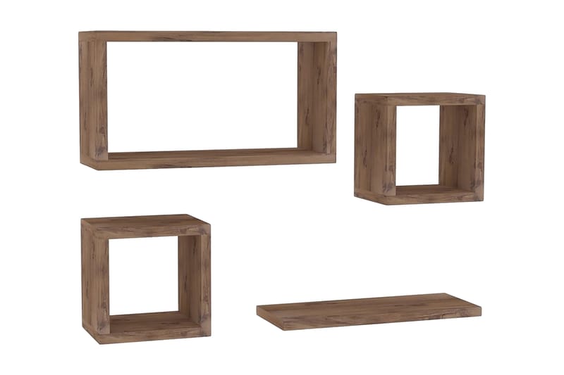 Andifli Vägghylla 40x44 cm - Grön - Förvaring - Hylla - Vägghylla