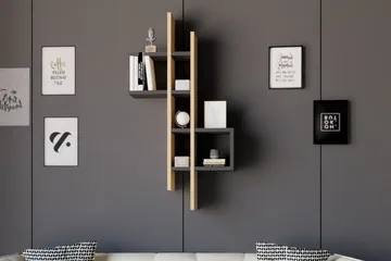 Andifli Vägghylla 53,8x108 cm - Blå - Förvaring - Hylla - Vägghylla