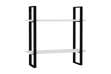 Andifli Vägghylla 70x70 cm - Vit - Förvaring - Hylla - Vägghylla