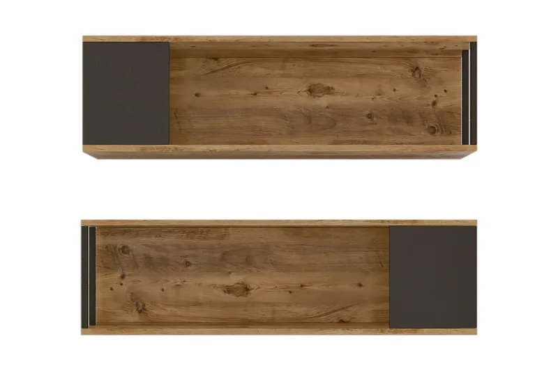 Aobrey Vägghylla 22x100 cm, Natur