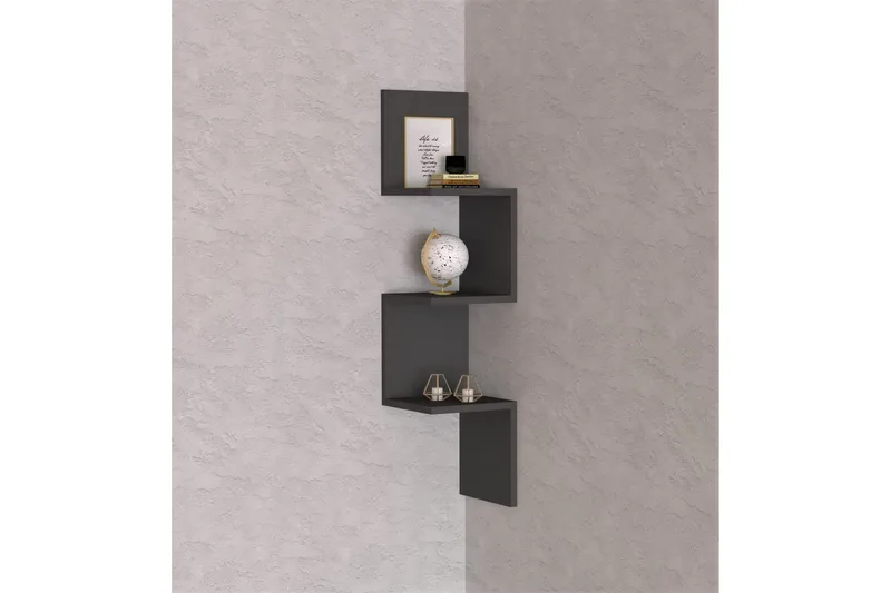 Baghana Vägghylla 25x25 cm - Antracit - Förvaring - Hylla - Vägghylla