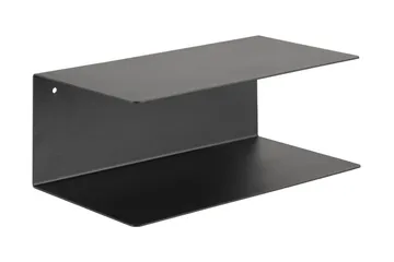 Belleuve Vägghylla 35 cm - Svart - Förvaring - Hylla - Vägghylla