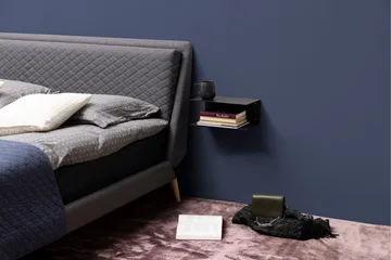 Belleuve Vägghylla 35 cm - Svart - Förvaring - Hylla - Vägghylla