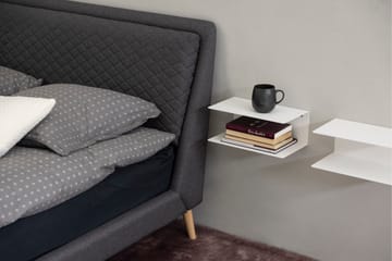 Belleuve Vägghylla 35 cm - Vit - Förvaring - Hylla - Vägghylla