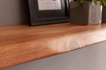 Belleview Vägghylla 80x25 cm - Trä/natur - Förvaring - Hylla - Vägghylla