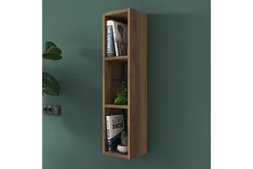 Bennerto Vägghylla 19x22 cm - Valnöt - Förvaring - Hylla - Vägghylla