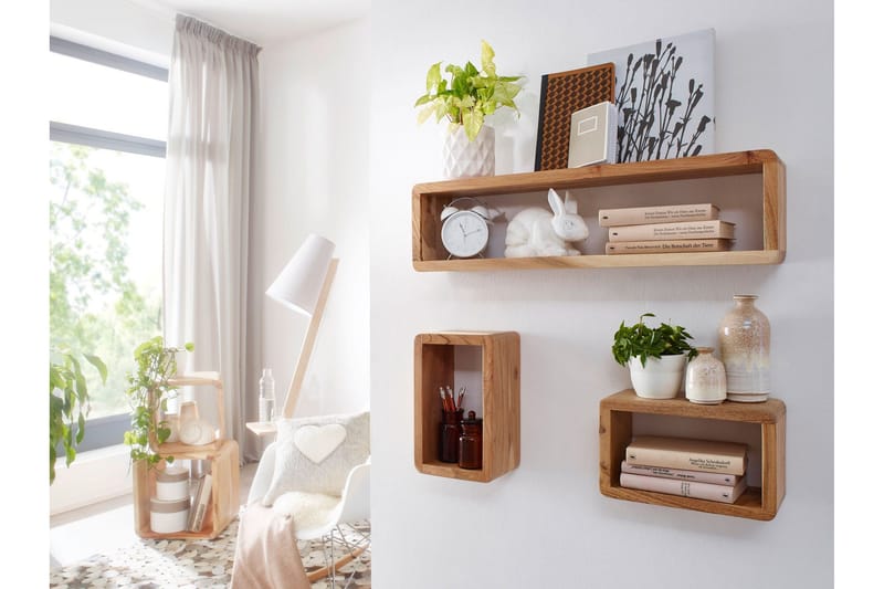 Brinius Vägghylla 3-pack - Trä/natur - Förvaring - Hylla - Vägghylla
