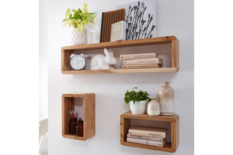 Brinius Vägghylla 3-pack - Trä/natur - Förvaring - Hylla - Vägghylla