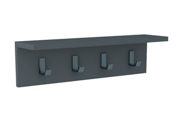Casden Vägghylla 15 cm - Antracit - Förvaring - Hylla - Vägghylla