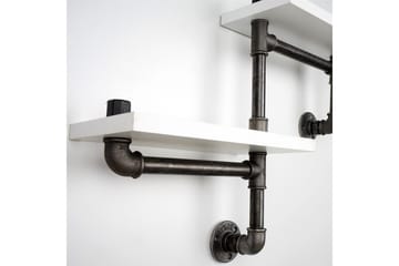 Chandina Vägghylla 56x13 cm 2 Hyllor - Vit - Förvaring - Hylla - Vägghylla