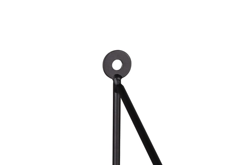 Vägghylla Clara 60x62x14,5 cm Svart/Trä - Svart/Trä - Förvaring - Hylla - Vägghylla