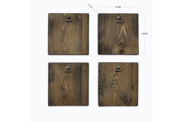 Clipboard Arthur - Trä - Förvaring - Hylla - Vägghylla