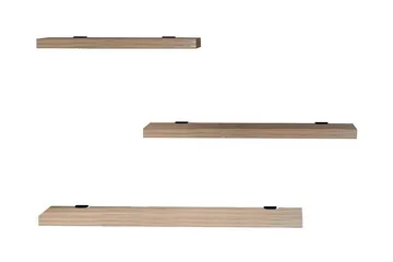 Cordin Vägghylla 2x30 cm 3-pack - Natur - Förvaring - Hylla - Vägghylla