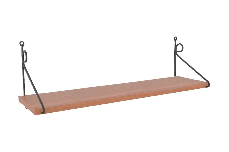 Decormet Vägghylla, Brun