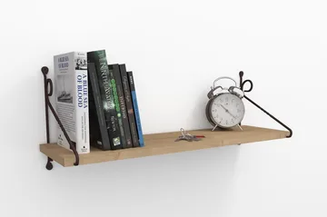 Decormet Vägghylla - Ek/Brun - Förvaring - Hylla - Vägghylla