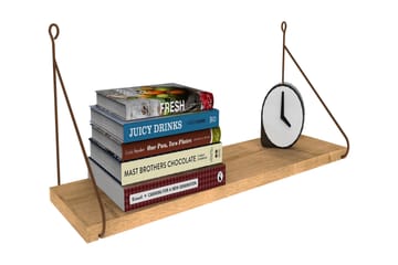 Decormet Vägghylla - Ljusbrun - Förvaring - Hylla - Vägghylla