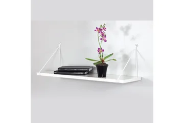 Decormet Vägghylla - Vit - Förvaring - Hylla - Vägghylla