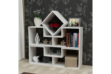 Decorotika Bokhylla Låg - Vit - Förvaring - Hylla - Vägghylla