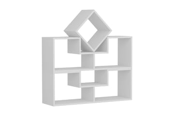 Decorotika Bokhylla Låg - Vit - Förvaring - Hylla - Vägghylla