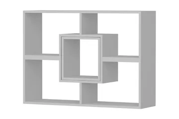 Decorotika Bokhylla Låg - Vit - Förvaring - Hylla - Vägghylla