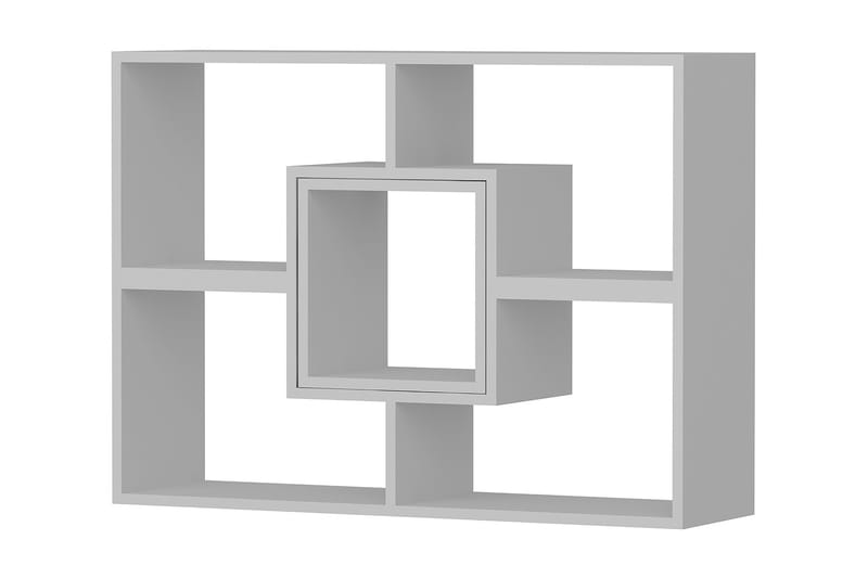 Decorotika Bokhylla Låg - Vit - Förvaring - Hylla - Vägghylla