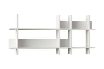 Decorta Vägghylla - Vit - Förvaring - Hylla - Vägghylla