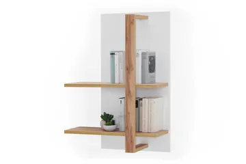 Degaust Vägghylla 65 cm - Vit/Ek - Förvaring - Hylla - Vägghylla