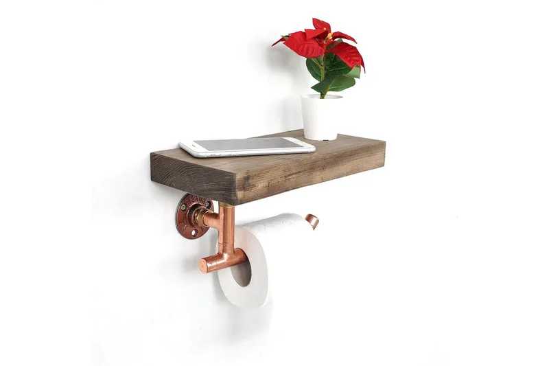 Desgrar Vägghylla 30x15 cm - Guld - Förvaring - Hylla - Vägghylla