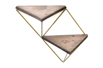 Desgrar Vägghylla 30x33 cm - Brun - Förvaring - Hylla - Vägghylla