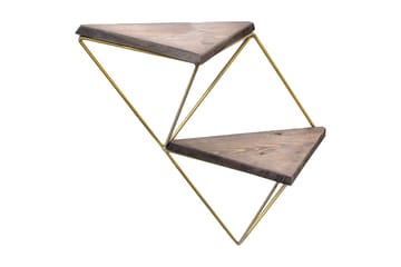 Desgrar Vägghylla 30x33 cm - Brun - Förvaring - Hylla - Vägghylla