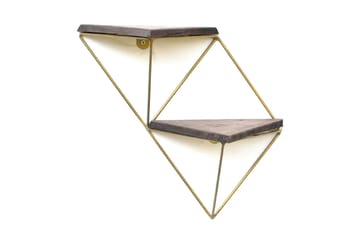 Desgrar Vägghylla 30x33 cm - Brun - Förvaring - Hylla - Vägghylla