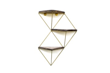 Desgrar Vägghylla 34x45 cm - Brun - Förvaring - Hylla - Vägghylla