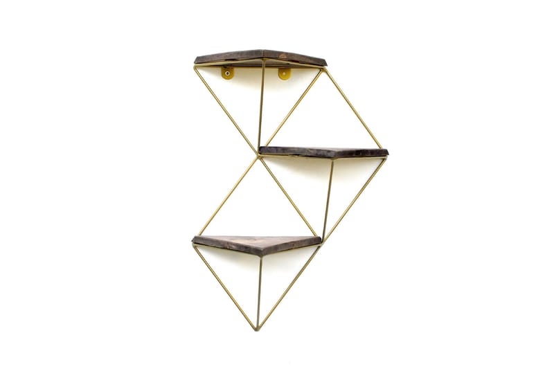 Desgrar Vägghylla 34x45 cm - Brun - Förvaring - Hylla - Vägghylla