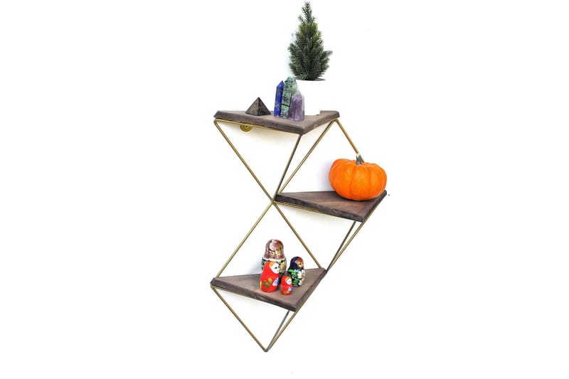 Desgrar Vägghylla 34x45 cm - Brun - Förvaring - Hylla - Vägghylla