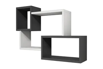 Desgrar Vägghylla 90,6x51 cm - Vit - Förvaring - Hylla - Vägghylla