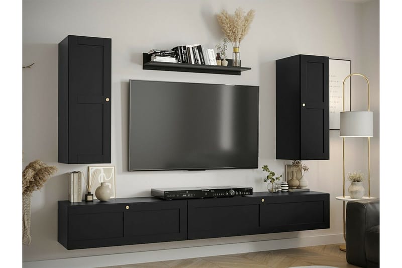 Dunvegan Vägghylla 100x22 cm Black - Förvaring - Hylla - Vägghylla