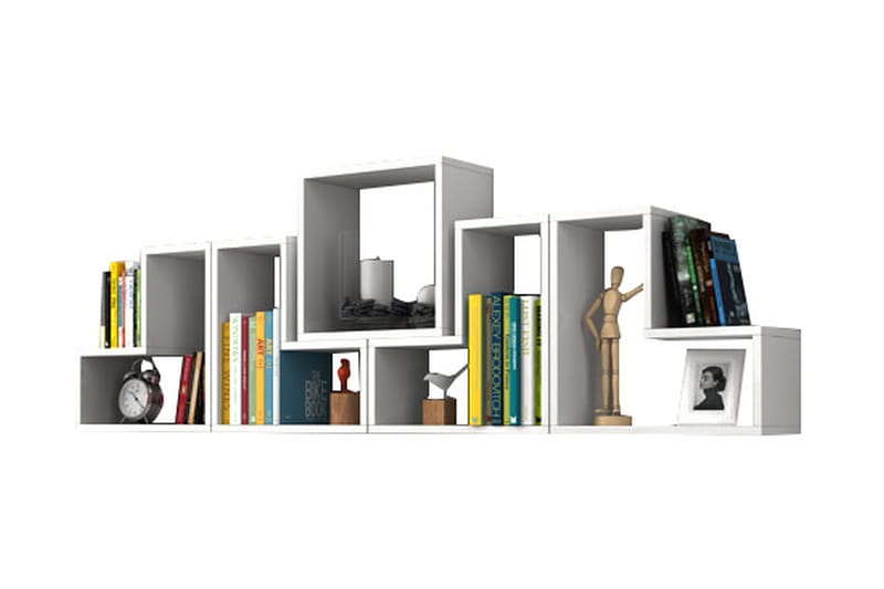 Elegancia Vägghylla - Vit - Förvaring - Hylla - Vägghylla