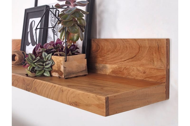 Esparanza Vägghylla - Trä/natur - Förvaring - Hylla - Vägghylla