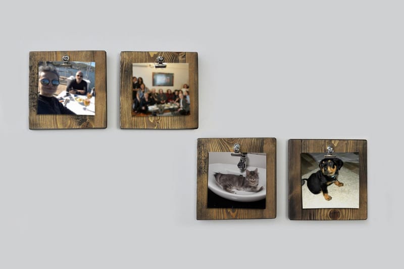 Evila Clipboard - Trä - Förvaring - Hylla - Vägghylla