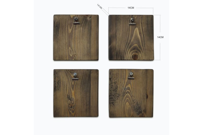 Evila Clipboard - Trä - Förvaring - Hylla - Vägghylla